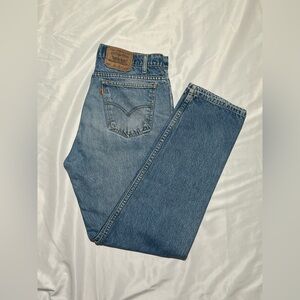 Vintage Levi’s 501 Jeans Orange Tab Straight Legs size 36x32” men’s